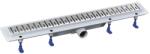 POLYSAN Klaver rigolă liniară 91 cm oţel 73741 (73741)