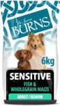 Burns 6kg Burns Adult & Senior Sensitive hal & teljes kiőrlésű kukorica száraz kutyatáp