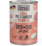 MAC's 12x400g MAC´s Cat Kitten Pulyka & nyúl nedves macskatáp