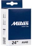 Mitas 28/47-507 24x1 1/8-1, 75 AV40 Mitas kerékpár tömlő
