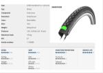 Schwalbe KÜLSŐ 27.5x1.65 650x42B (584-44) MARATHON PERF HS420 GREEN EC REF TW 820g