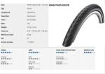 Schwalbe külső 622-30 (28x1.20) marathon racer perf HS429 rg SpC ref ls 395g