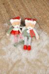 Doudou Elf ursuleț de pluș Cinnamon Doudou Farceur Doudou et Compagnie 27 cm cu căsuță de la 0 luni (DC4254)