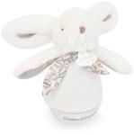 Doudou Iepuraș de pluș Musical Night Light White Doudou et Compagnie cu sunete și lumini sunete albe alb 16 cm de la 0 luni (DC4196)