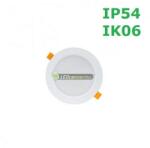 spectrumLED DURE 3 IP54 IK06 12W 1100 lumen kerek LED mennyezeti lámpa, mélysugárzó természetes fehérSLI043007NW_PW (SLI043007NW_PW)