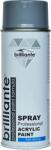 BRILLIANTE Vopsea Spray Gri Argintiu (Ral 7001) 400 Ml Brilliante