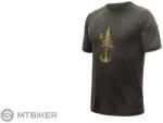 Sensor Merino Air Earth póló, olíva zöld (XL)
