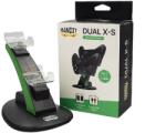 Bandit Xbox Series XandS töltőállomás + 2 db 1400mAh akkumulátor, fekete