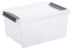 NHG IRIS Probox 14 literes tárolódoboz zárható tetővel 27770800 (27770800) - officedepot
