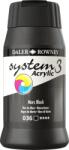 Daler-Rowney System3 Akril festék Mars Black 500 ml 1 db (129500036)