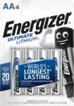 Energizer Ultimate LITHIUM Battery AA 4 pack