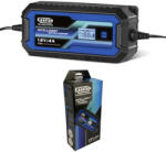 KRAFTON KR124 intelligens, automata akkutöltő, digitális kiejlzővel, 6/12V, 2A/4A (KR-124)