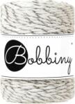 Bobbiny 3PLY Macramé Rope 3 mm 50 m Silver Twist Șnur (<![CDATA[TS-E041]]>)