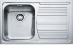 Franke Logica acél mosogató 79x50 cm acél 101.0085. 772 (1010085772)