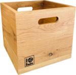Music Box Designs Big 10" Cutie pentru înregistrări LP Oiled Oak (BIG-TEN- BOX-10)