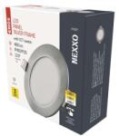 EMOS LED süllyesztett lámpatest NEXXO, kerek, ezüst, 7W, CCT (ZD1223) (ZD1223)