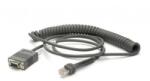 Zebra CBA-R71-C09ZAR soros kábel Fekete 2, 8 M RS232 DB9 (CBA-R71-C09ZAR)