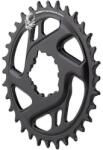 Sram X-Sync Eagle CF DM MTB első lánckerék, narrow-wide, 34T, 12s, 6 mm offset, alumínium, fekete