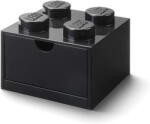 Room Copenhagen LEGO Desk Drawer 4 , storage box (black, knobs) (40201733)