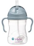 b.box Cana cu paie - albastru 240 ml