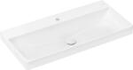 Hansgrohe Xelu Q kerámia mosdó 100x48 cm csapfurattal és túlfolyó nélkül SmartClean, fehér 61036450 (61036450)