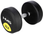 HMS HG PRO Gumírozott egykezes súlyzó 22, 5 KG (ABI-17-66-160)