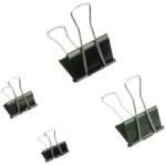  Bindercsipesz, 19mm, fekete, 12db/doboz (HFC0381/12357) - nyomtassingyen