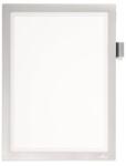 Durable Mágneses tasak, A4, öntapadó, jegyzetelhető, DURABLE DURAFRAME® "NOTE", ezüst (499323) - nyomtassingyen