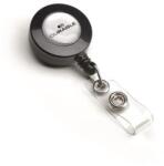Durable Azonosítókártya-tartó, kihúzható, patentos, DURABLE, fekete, 10db/cs (815258) - nyomtassingyen