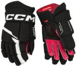 CCM Next Black/White Senior Hokikesztyűk 15 hüvelyk