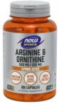 NOW Arginină & Ornitină 250 caps