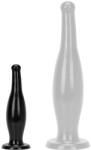 Deepleasure Prémium Plug Bottle S - fekete anális izgató 16 cm