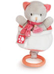 Doudou et Compagnie Paris Doudou plüss zenés cica 20 cm (DC3836-1-KOCKA)