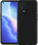 OPPO Reno5 4G / Reno5 5G / Find X3 Lite szilikon tok, hátlaptok, telefon tok, matt, fekete