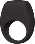 LELO Tor 3 - Inel penian cu vibrații controlat prin aplicație, pentru bărbați (negru) Inel pentru penis