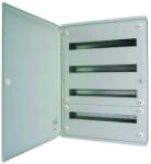Eaton Kiselosztó PE/N-sínnel acél 6x 24M falonkívüli szürke IP30 ajtó BF-O-6/144-G-C EATON (283047)