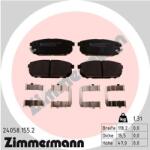 ZIMMERMANN set placute frana, frana disc ZIMMERMANN 24058.155. 2 - centralcar