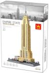 WANGE 5212 - Empire State Building New York - USA építőjáték - 100% kompatibilis minden más kedvelt márkával