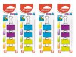 Maped Bindercsipesz, 32mm, MAPED, vegyes színek, 4db/bliszt (036100) - tonerpiac
