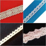  Akciós csomagban csipke szalagok - 4 db -os