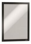 Durable Mágneses tasak, A4, öntapadó háttal, DURABLE "DURAFRAME®", fekete (489901) - tonerpiac