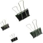  Bindercsipesz, 19mm, fekete, 12db/doboz (HFC0381/12357)