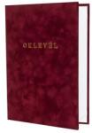  Oklevéltartó, A4, exkluzív, aranyozva, bordó (5999105015093) - tonerpiac