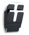 Durable Prospektustartó, fali, álló, A4, DURABLE "FLEXIPLUS 2", fekete (1709008060) - tonerpiac