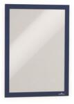 Durable Mágneses tasak, A4, öntapadó háttal, DURABLE "DURAFRAME®", sötétkék, 2db/cs (487207) - tonerpiac