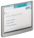 Durable Információs tábla, 149x105, 5 mm, DURABLE "CLICK SIGN", szürke (486137)