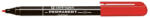  Alkoholos marker 1mm, M, Centropen 2846 piros bliszteres - bolt
