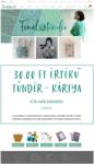 Fonaltündér Tündér-kártya - Ajándék utalvány - 30.000 Ft értékben