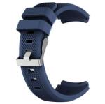 gigapack Pótszíj (univerzális, 22 mm, szilikon, állítható, csíkos minta) SÖTÉTKÉK Huawei Watch GT 2 46mm, Huawei Watch GT, Huawei Watch GT Active, Huawei Watch GT Fortuna, Huawei Watch, Huawei Watch (GP-88202)