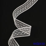  Csipkeszalag 17mm x 10m - Törtfehér